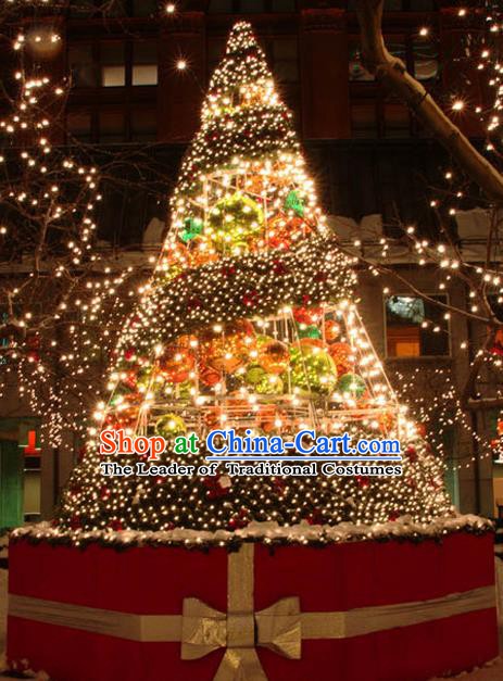 Traditional Handmade Shiny Christmas Tree Lights Lamplight Decorations LED Lamp Lanterns Bulb