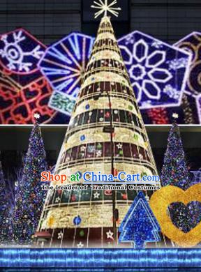 Traditional Handmade Christmas Shiny Decorations Large Christmas Tree Lights Lamplight LED Lamp Lanterns