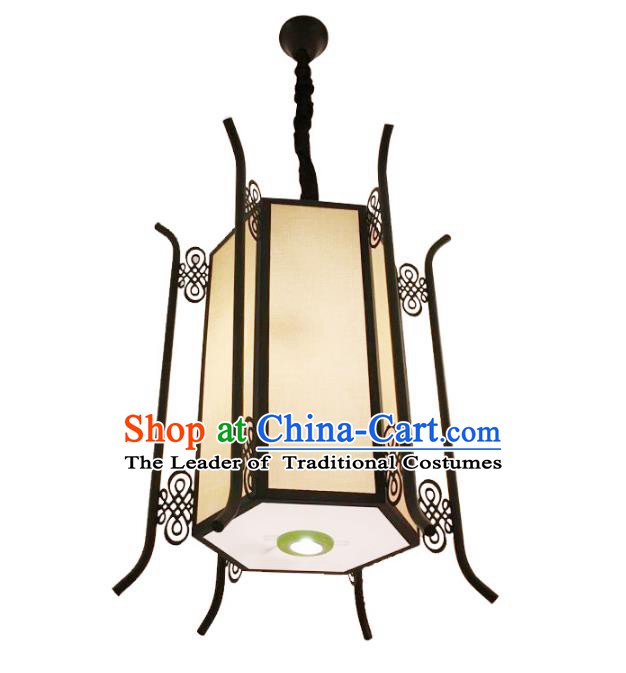 Traditional Chinese Ancient Hexagon Palace Lantern Ceiling Lanterns Hanging Lanern