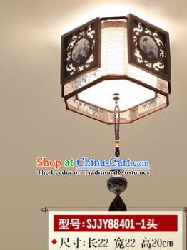 Asian China Traditional Handmade Lantern Painting Ceiling Lamp Ancient Palace Lanern
