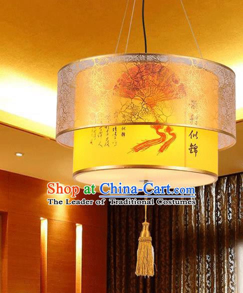 Asian China Traditional Handmade Lantern Palace Printing Parchment Lanterns Ceiling Lamp Ancient Lanern