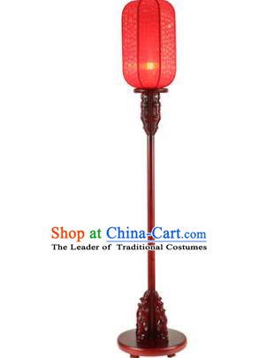 Traditional Asian Chinese Lanterns China Ancient New Year Red Floor Lamp Palace Lantern