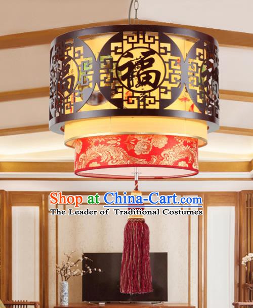 Chinese Handmade Lantern Traditional Palace Ceiling Lamp Ancient Hanging Lanterns