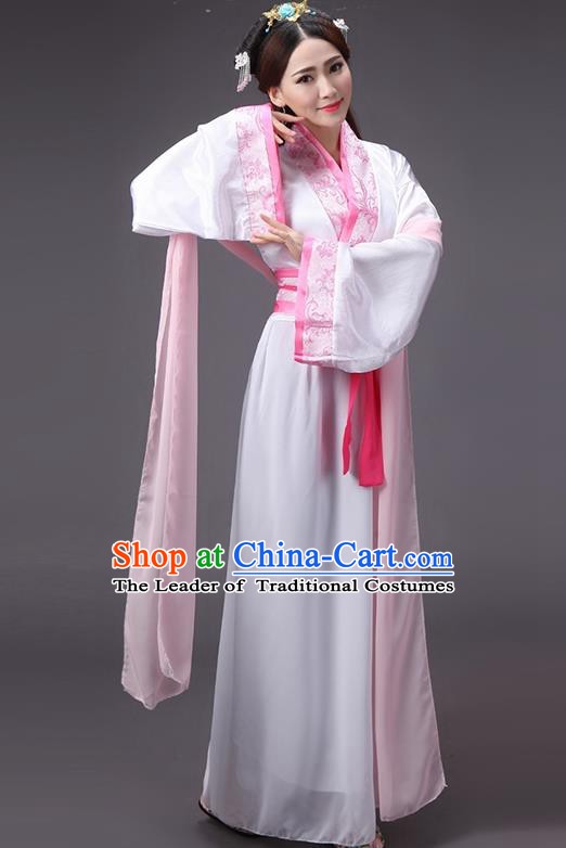 China Song Dynasty Princess Costume Ancient Theatre Performance Fairy Dress for Women