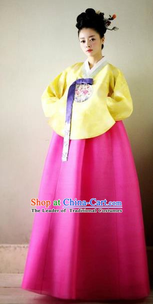 Korean Traditional Bride Palace Hanbok Clothing Korea Fashion Apparel Dress for Women