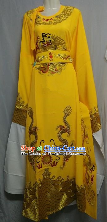 China Traditional Beijing Opera Niche Yellow Robe Chinese Peking Opera Number One Scholar Scholar Costume