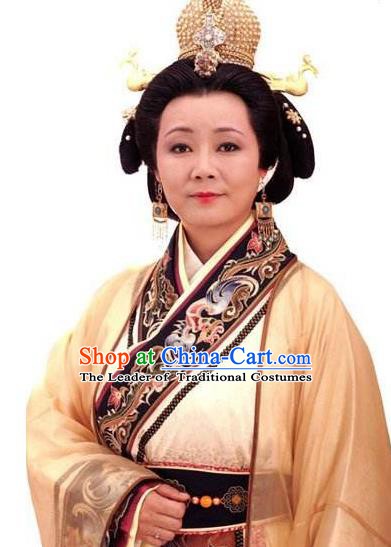 Chinese Ancient Song Dynasty Empress Dowager Replica Costume for Women