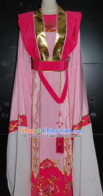 Traditional Chinese Beijing Opera Costume Peking Opera Niche Pink Clothing for Adults