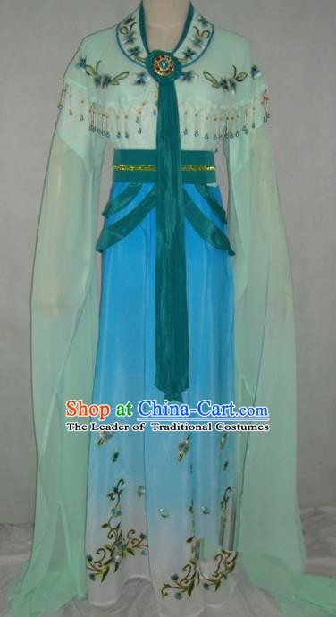 Top Grade Chinese Beijing Opera Princess Costume China Professional Peking Opera Green Dress