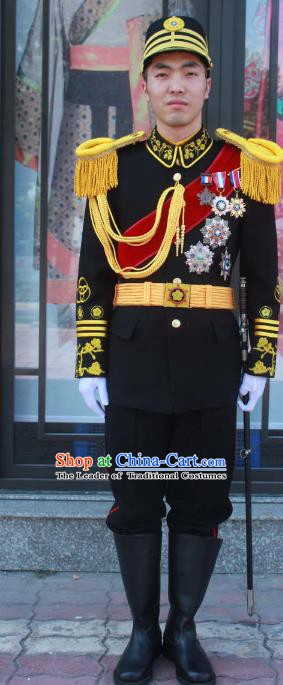 Chinese Republic of China Military Officer Costume for Men