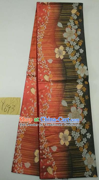 Japanese Traditional Brocade Waistband Kimono Yukata Dress Wafuku Belts for Women