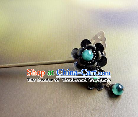 Chinese Ancient Handmade Hair Accessories Hairpins Classical Hanfu Butterfly Hair Stick for Women