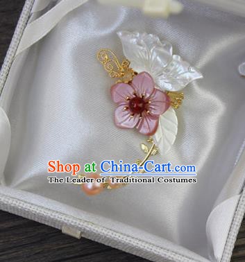 Chinese Ancient Handmade Accessories Butterfly Flowers Brooch for Women