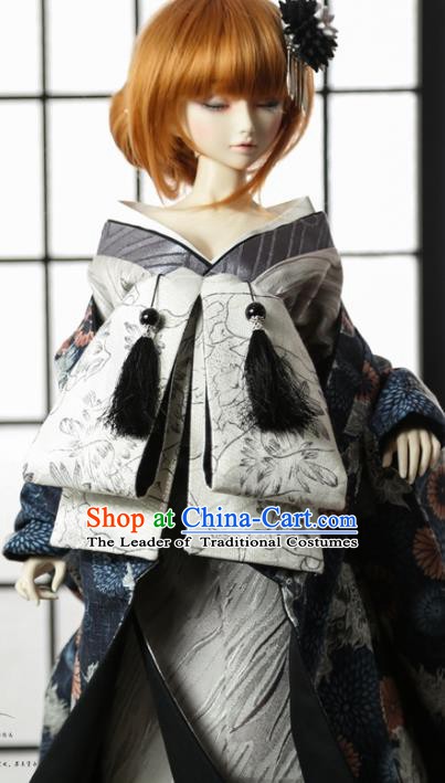 Traditional Asian Japan Costume Japanese Fashion Apparel Kimono Vibration Sleeve Kimono for Women
