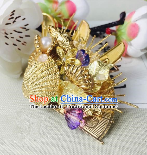 Chinese Handmade Classical Hair Accessories Wedding Hair Claw Hairpins for Women