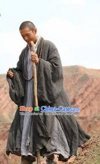 Chinese Ancient Tang Dynasty Eminent Monk Xuanzhuang Replica Costume for Men