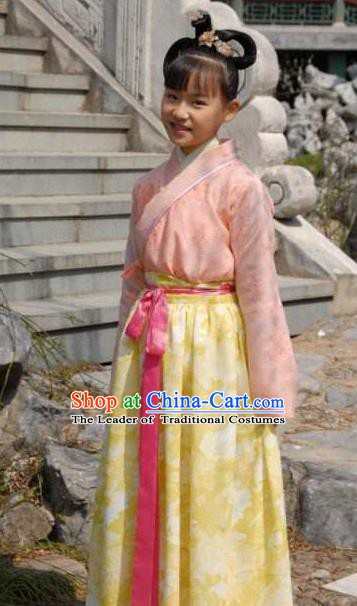 Chinese Ancient Tang Dynasty Princess Taiping Dress Replica Costume for Women