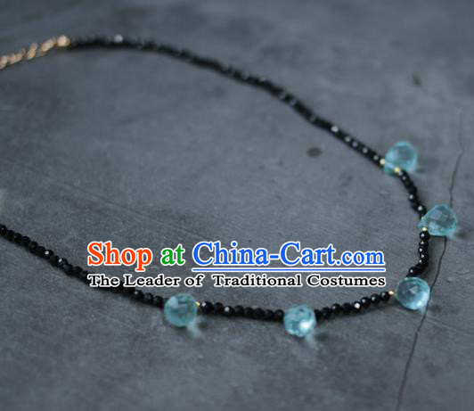 Traditional Chinese Ancient Handmade Necklace Hanfu Necklets for Women