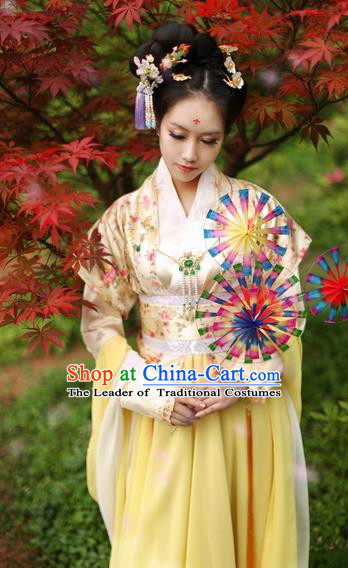 Chinese Ancient Nobility Lady Costume Song Dynasty Imperial Consort Hanfu Dress for Women