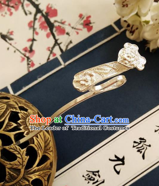 Chinese Ancient Hair Accessories Hanfu Hairpins Carving Hair Clip for Women