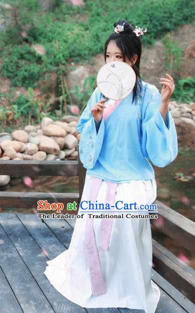 Chinese Traditional Ming Dynasty Nobility Lady Hanfu Dress Ancient Princess Costume for Women