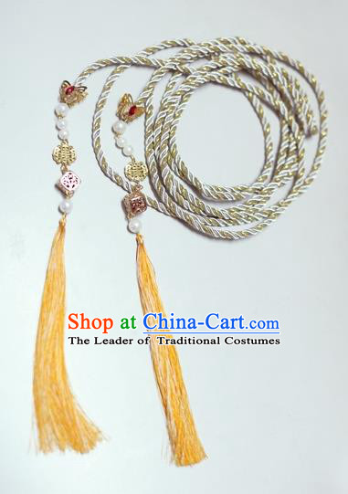Chinese Ancient Handmade Waist Accessories Hanfu Waist Strap Waistband for Women