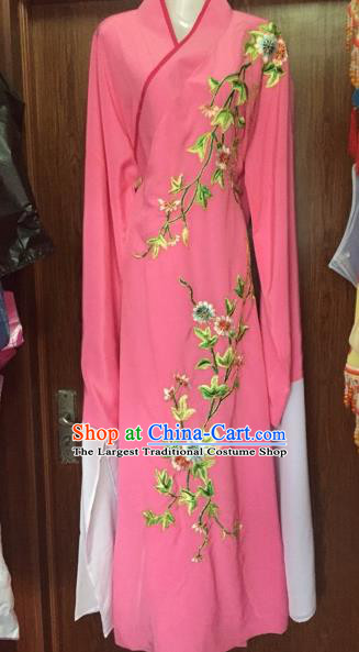 Chinese Beijing Opera Niche Pink Robe Traditional Peking Opera Costume for Adults