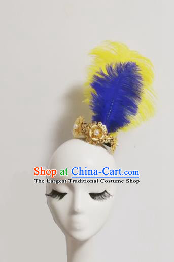 Chinese Traditional Classical Dance Hair Accessories Folk Dance Headwear for Women