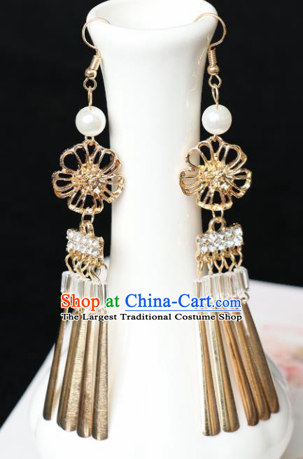 Chinese Traditional Jewelry Accessories Ancient Tassel Earrings for Women