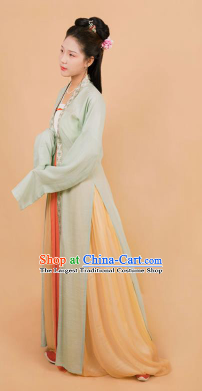 Top Grade Chinese Ancient Song Dynasty Princess Hanfu Dress for Women