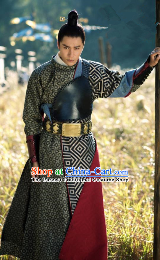 The Rise of Phoenixes Ancient Hanfu Chinese Tang Dynasty Swordsman Costumes for Men