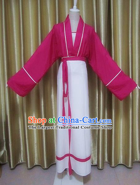 Traditional Chinese Song Dynasty Maidservant Clothing Ancient Swordsman Costume for Women