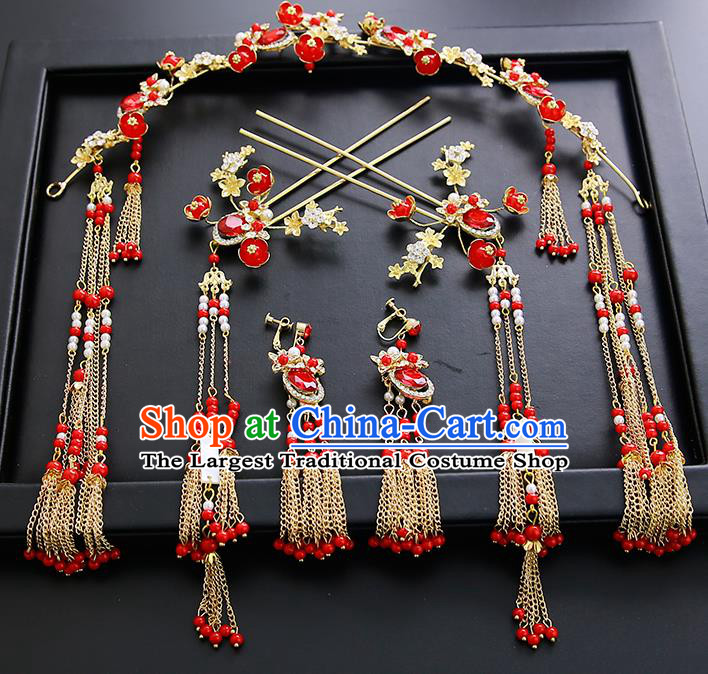 Chinese Ancient Traditional Hanfu Hair Clasp Hairpins Handmade Classical Hair Accessories for Women