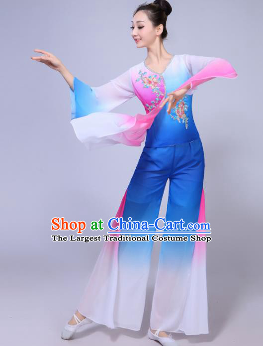 Chinese Traditional Stage Performance Yangko Dance Costumes Group Dance Folk Dance Clothing for Women