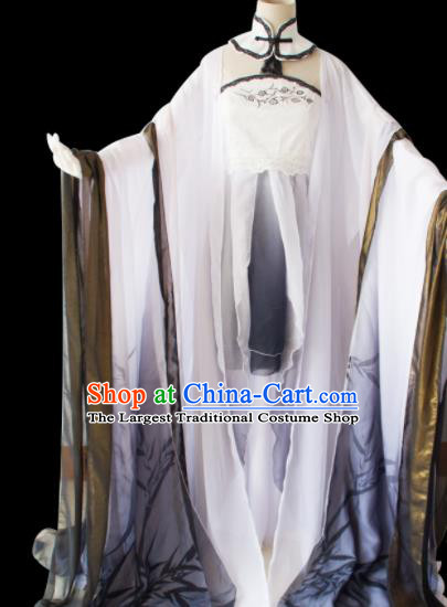Traditional Chinese Song Dynasty Princess Costumes Ancient Cosplay Imperial Concubine Hanfu Dress for Women