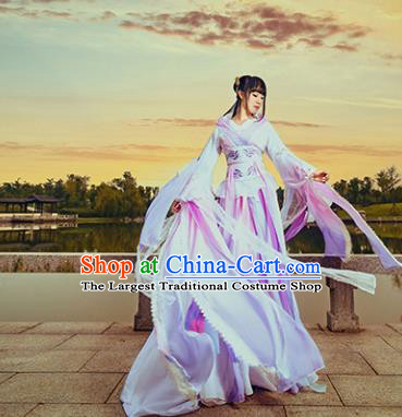 Traditional Chinese Song Dynasty Princess Costumes Ancient Cosplay Peri Swordswoman Hanfu Dress for Women