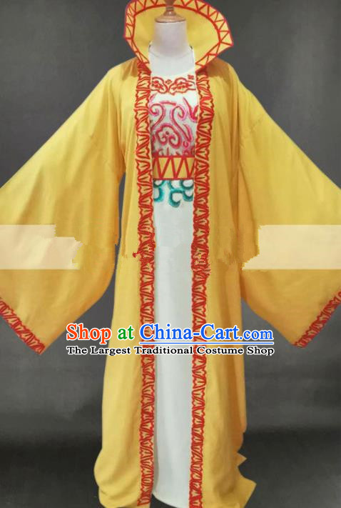 Professional Chinese Traditional Beijing Opera Niche Yellow Clothing Ancient Prince Scholar Costume for Men