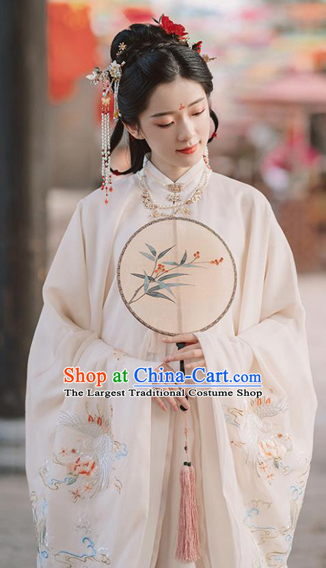 Traditional Chinese Ming Dynasty Royal Princess Replica Costumes Ancient Court Infanta Hanfu Dress for Women