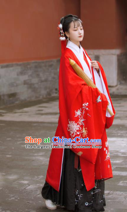 Traditional Chinese Ming Dynasty Nobility Lady Replica Costumes Ancient Princess Hanfu Dress for Women