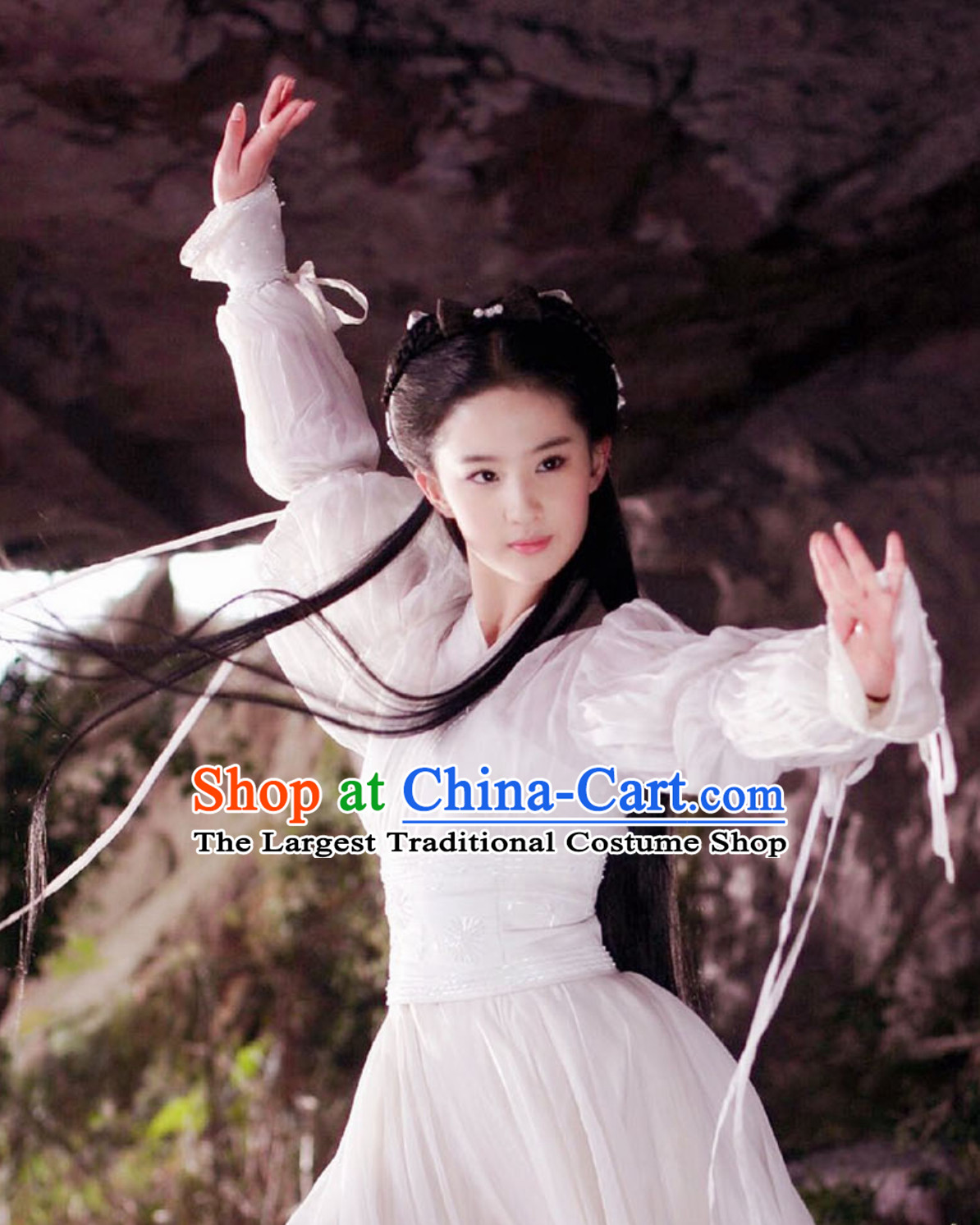 Shen Diao Xia Lv Liu Yifei Xiao Long Nv Dragon Lady Drama Costume Complete Set