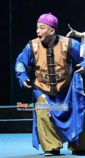 Xu Tietang Traditional Chinese Qin Opera Qing Dynasty Nobility Childe Stage Performance Costumes and Headwear for Men