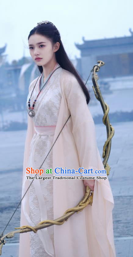 Fights Break Sphere Ancient Chinese Female Swordsman Xiao Xuner Lin Yun Hanfu Costumes for Women