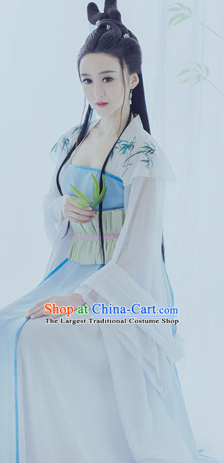 Chinese Ancient Drama Princess Hanfu Dress Traditional Tang Dynasty Palace Lady Historical Costume for Women
