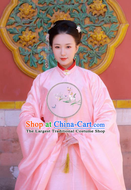 Traditional Chinese Ancient Ming Dynasty Imperial Consort Historical Costume Complete Set