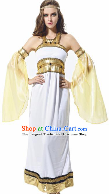 Traditional Greece Costume Ancient Greek Goddess Garment Garden of Eden Dress for Women