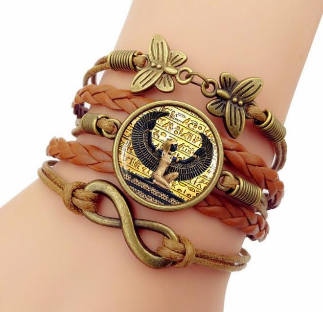 Traditional Egyptian Jewelry Accessories Ancient Egypt Palace Bracelet for Women