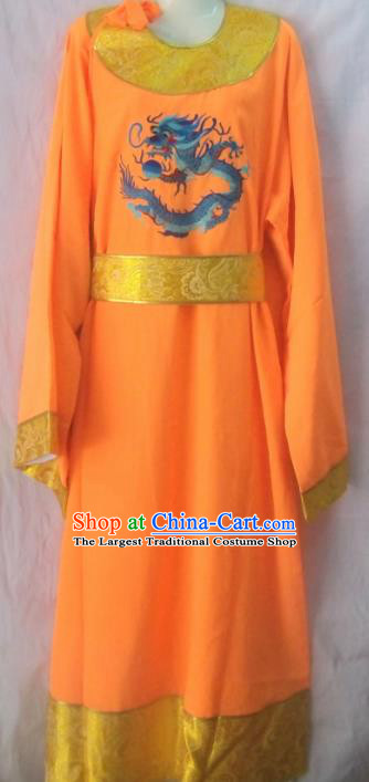 Chinese Traditional Beijing Opera Eunuch Yellow Robe Peking Opera Costume for Men