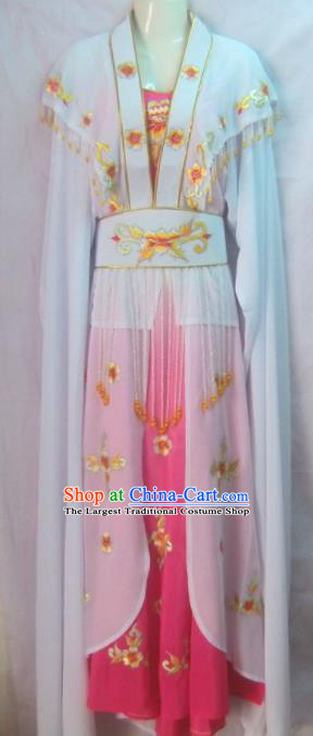 Chinese Traditional Beijing Opera Young Lady Dress Ancient Peri Embroidered Costume for Women
