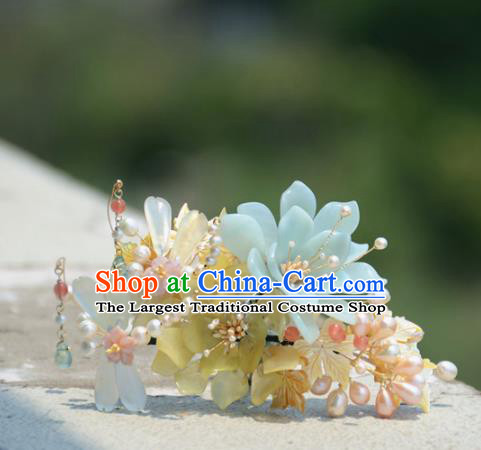 Traditional Chinese Hanfu Hair Accessories Ancient Princess Dragonfly Hairpins for Women