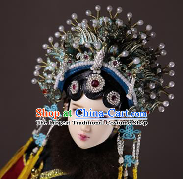 Chinese Ancient Queen Headwear Traditional Beijing Opera Phoenix Coronet Hair Accessories for Women